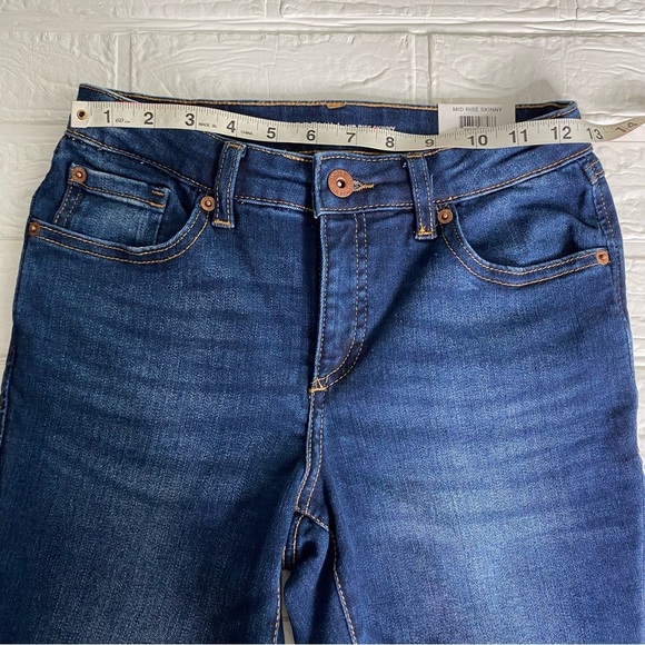 New INC International Concepts Women Core Denim Mid Rise Skinny Jeans - Picture 9 of 13